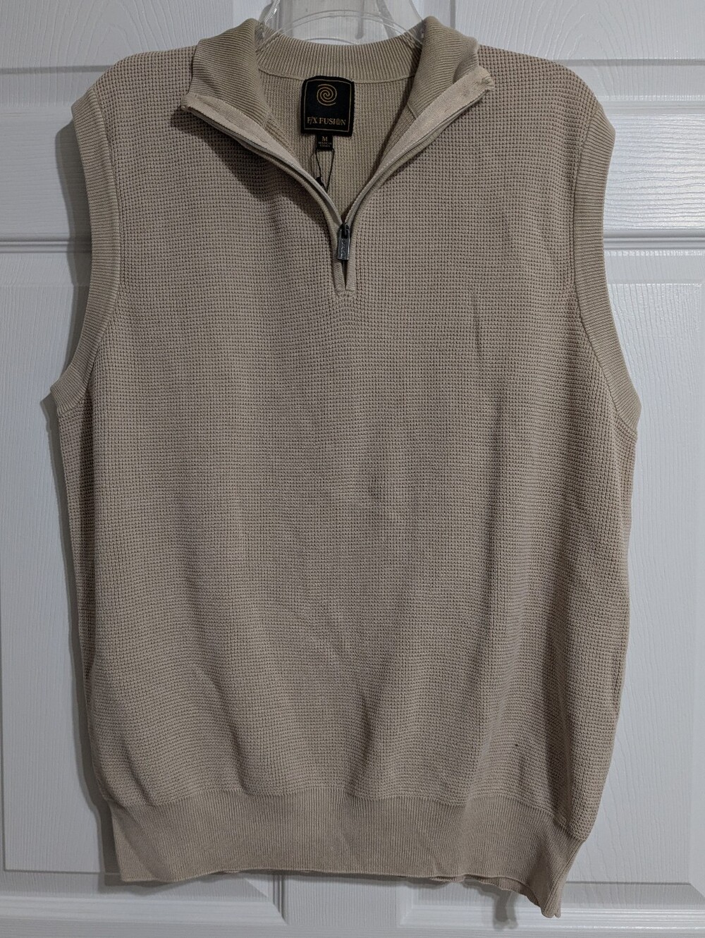 NWT F/X Fusion Men's Short Sleeve Sweater